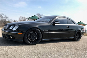 Mercedes-Benz CL Class with TSW Turbina